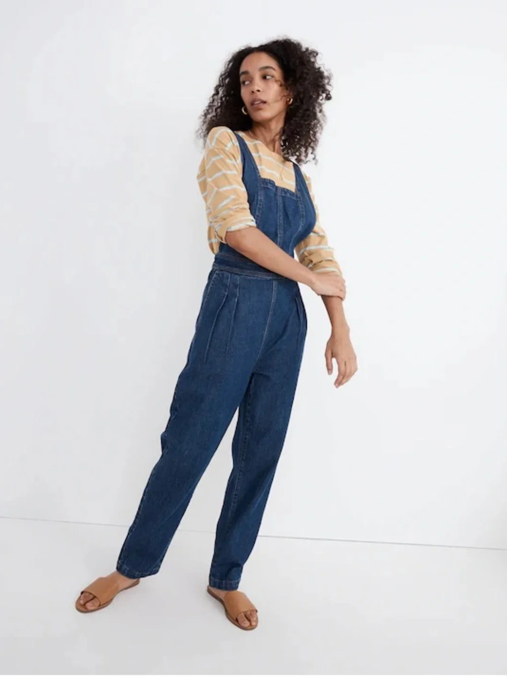 Madewell Tapered Overalls in Dunson Wash size 14 - Picture 1 of 11